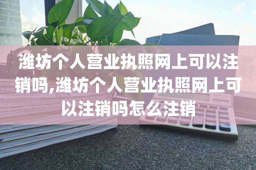 潍坊个人营业执照网上可以注销吗,潍坊个人营业执照网上可以注销吗怎么注销