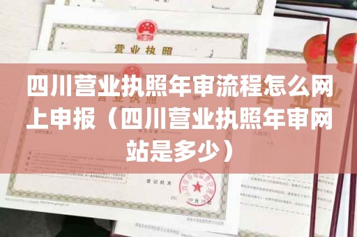 四川营业执照年审流程怎么网上申报（四川营业执照年审网站是多少）