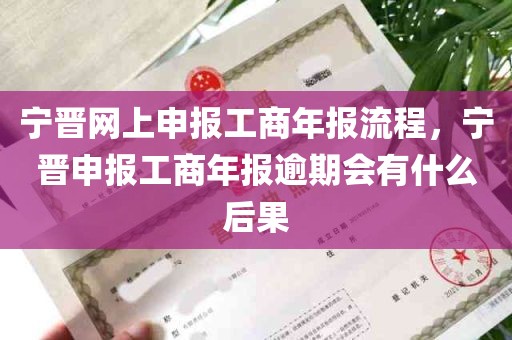 宁晋网上申报工商年报流程，宁晋申报工商年报逾期会有什么后果