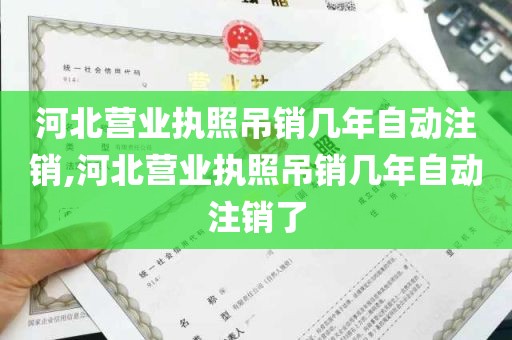 河北营业执照吊销几年自动注销,河北营业执照吊销几年自动注销了