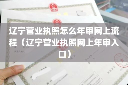 辽宁营业执照怎么年审网上流程（辽宁营业执照网上年审入口）