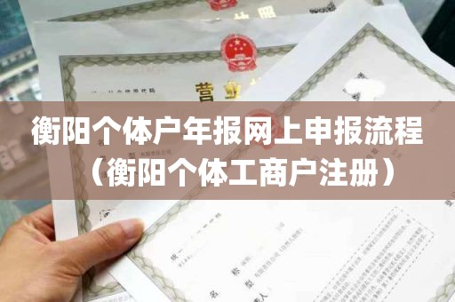 衡阳个体户年报网上申报流程（衡阳个体工商户注册）