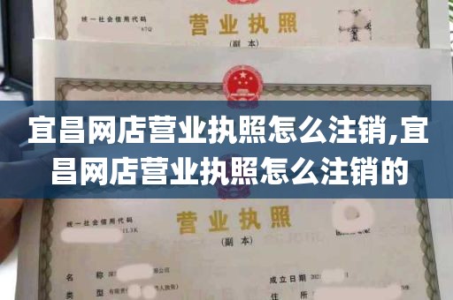 宜昌网店营业执照怎么注销,宜昌网店营业执照怎么注销的