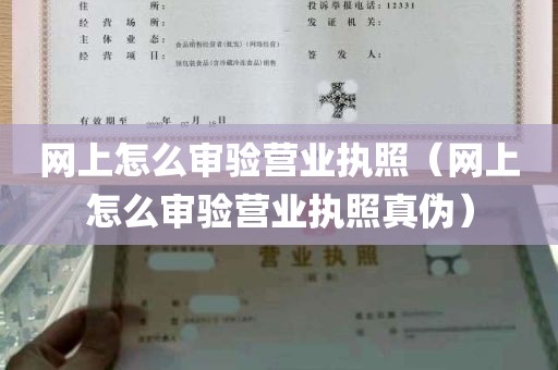 网上怎么审验营业执照（网上怎么审验营业执照真伪）