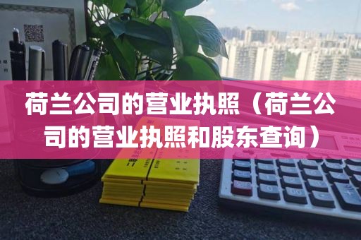 荷兰公司的营业执照（荷兰公司的营业执照和股东查询）