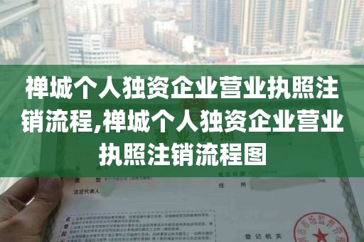 禅城个人独资企业营业执照注销流程,禅城个人独资企业营业执照注销流程图