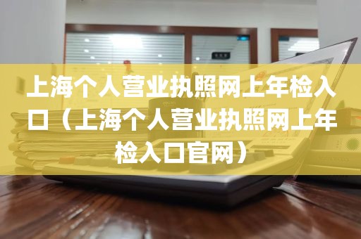 上海个人营业执照网上年检入口（上海个人营业执照网上年检入口官网）