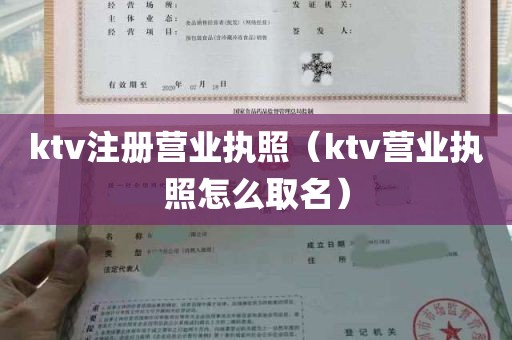 ktv注册营业执照（ktv营业执照怎么取名）