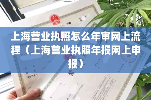 上海营业执照怎么年审网上流程（上海营业执照年报网上申报）