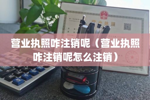 营业执照咋注销呢（营业执照咋注销呢怎么注销）