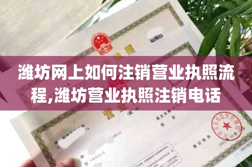 潍坊网上如何注销营业执照流程,潍坊营业执照注销电话