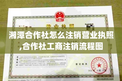 湘潭合作社怎么注销营业执照,合作社工商注销流程图