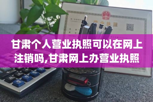 甘肃个人营业执照可以在网上注销吗,甘肃网上办营业执照