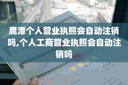 鹰潭个人营业执照会自动注销吗,个人工商营业执照会自动注销吗