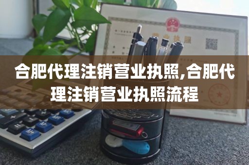 合肥代理注销营业执照,合肥代理注销营业执照流程