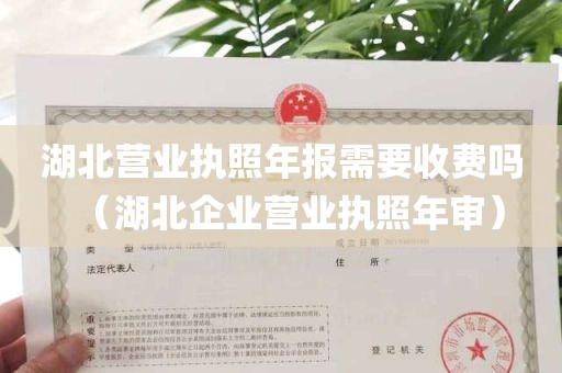 湖北营业执照年报需要收费吗（湖北企业营业执照年审）