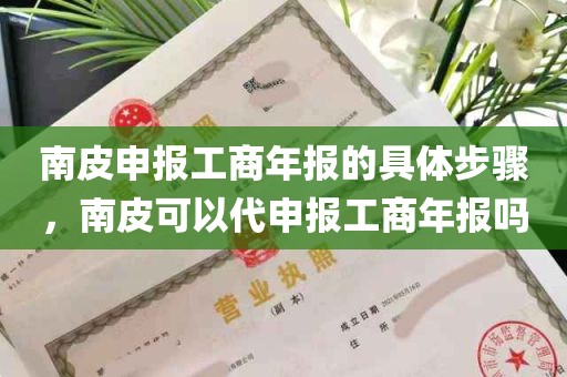 南皮申报工商年报的具体步骤，南皮可以代申报工商年报吗