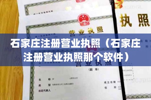 石家庄注册营业执照（石家庄注册营业执照那个软件）