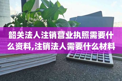 韶关法人注销营业执照需要什么资料,注销法人需要什么材料