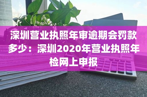 深圳营业执照年审逾期会罚款多少：深圳2020年营业执照年检网上申报