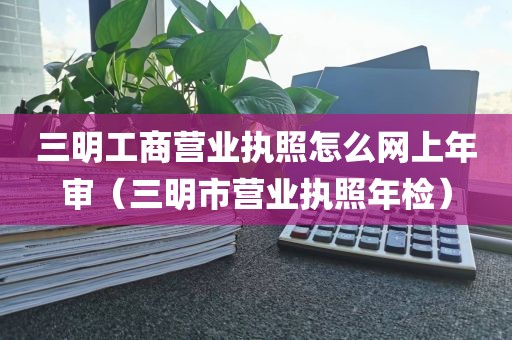三明工商营业执照怎么网上年审（三明市营业执照年检）