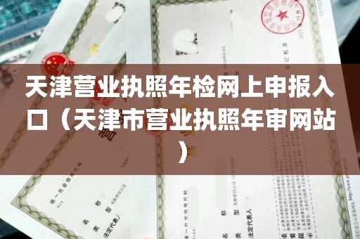 天津营业执照年检网上申报入口（天津市营业执照年审网站）