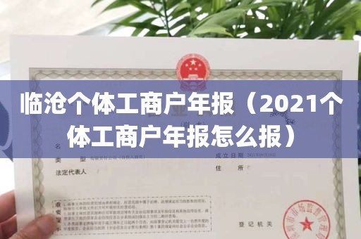 临沧个体工商户年报（2021个体工商户年报怎么报）