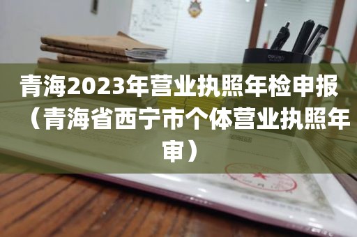 青海2023年营业执照年检申报（青海省西宁市个体营业执照年审）