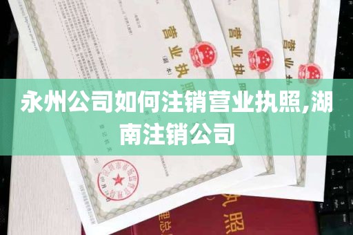 永州公司如何注销营业执照,湖南注销公司