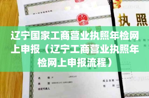 辽宁国家工商营业执照年检网上申报（辽宁工商营业执照年检网上申报流程）