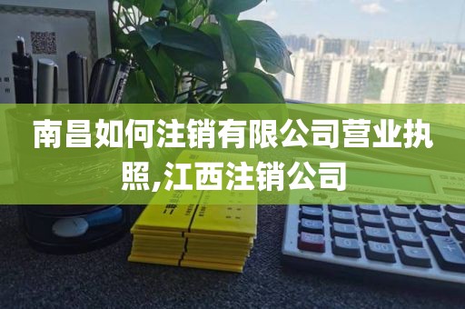 南昌如何注销有限公司营业执照,江西注销公司