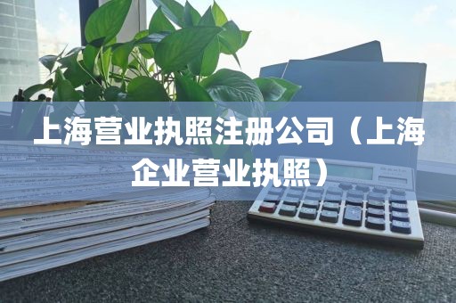 上海营业执照注册公司（上海企业营业执照）