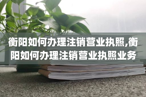 衡阳如何办理注销营业执照,衡阳如何办理注销营业执照业务