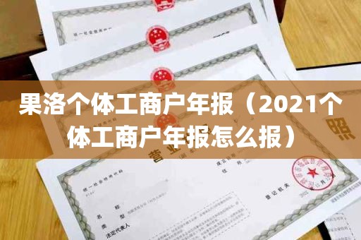 果洛个体工商户年报（2021个体工商户年报怎么报）