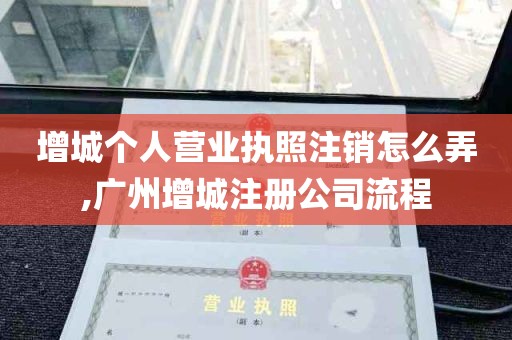 增城个人营业执照注销怎么弄,广州增城注册公司流程