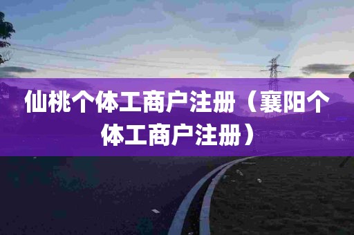 仙桃个体工商户注册（襄阳个体工商户注册）