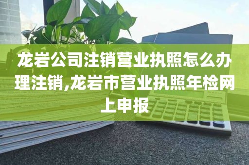 龙岩公司注销营业执照怎么办理注销,龙岩市营业执照年检网上申报