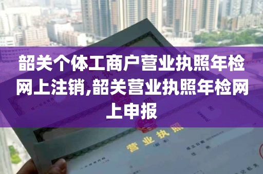 韶关个体工商户营业执照年检网上注销,韶关营业执照年检网上申报