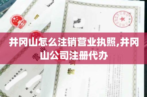 井冈山怎么注销营业执照,井冈山公司注册代办