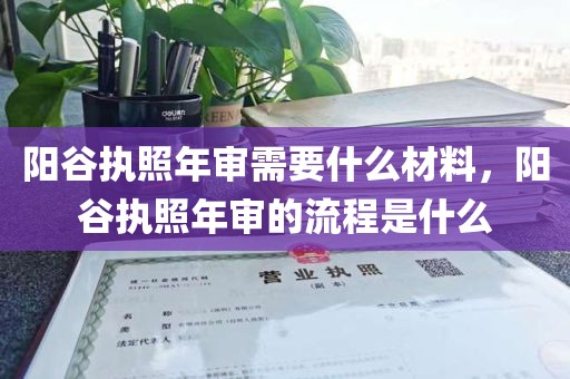 阳谷执照年审需要什么材料，阳谷执照年审的流程是什么