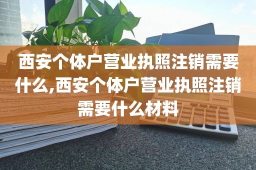 西安个体户营业执照注销需要什么,西安个体户营业执照注销需要什么材料