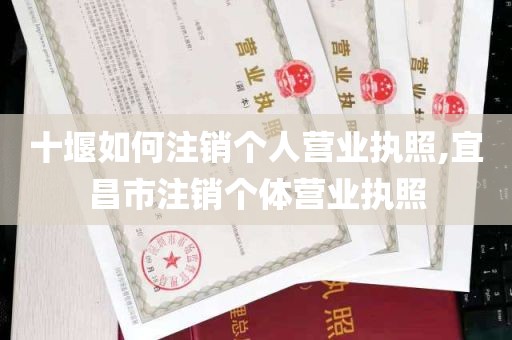 十堰如何注销个人营业执照,宜昌市注销个体营业执照