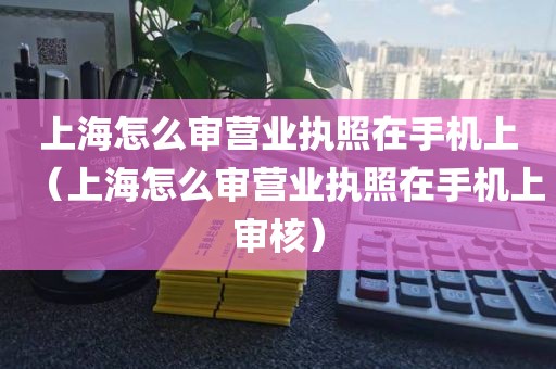 上海怎么审营业执照在手机上（上海怎么审营业执照在手机上审核）