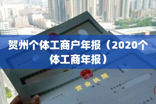 贺州个体工商户年报（2020个体工商年报）