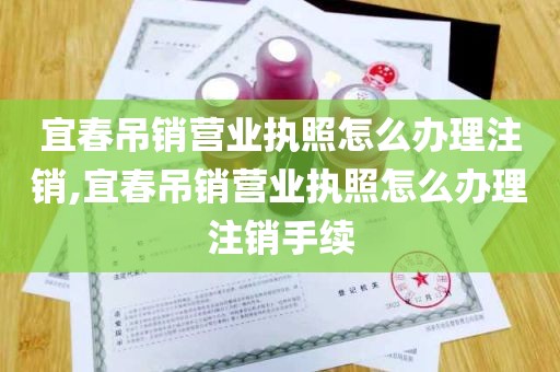 宜春吊销营业执照怎么办理注销,宜春吊销营业执照怎么办理注销手续