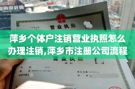 萍乡个体户注销营业执照怎么办理注销,萍乡市注册公司流程