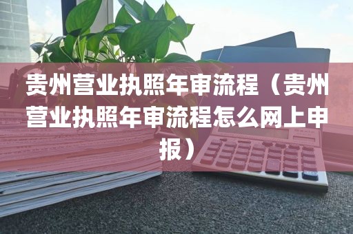 贵州营业执照年审流程（贵州营业执照年审流程怎么网上申报）