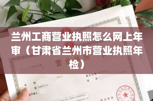 兰州工商营业执照怎么网上年审（甘肃省兰州市营业执照年检）