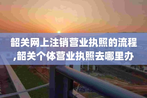 韶关网上注销营业执照的流程,韶关个体营业执照去哪里办