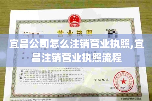 宜昌公司怎么注销营业执照,宜昌注销营业执照流程